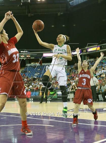 Thumbnail 3 in McClatchy vs. St. Mary's (CIF SJS D-1 Girls Final) photogallery.