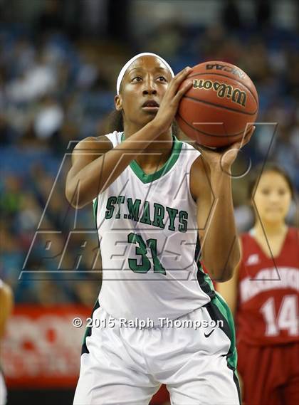 Thumbnail 3 in McClatchy vs. St. Mary's (CIF SJS D-1 Girls Final) photogallery.