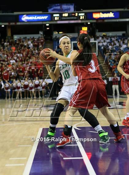 Thumbnail 3 in McClatchy vs. St. Mary's (CIF SJS D-1 Girls Final) photogallery.