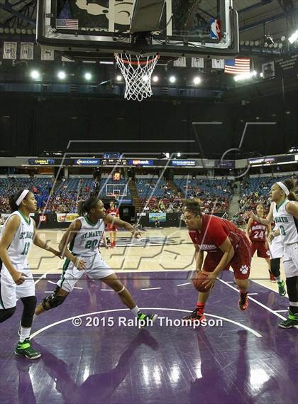 Thumbnail 3 in McClatchy vs. St. Mary's (CIF SJS D-1 Girls Final) photogallery.