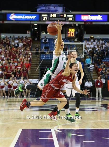 Thumbnail 2 in McClatchy vs. St. Mary's (CIF SJS D-1 Girls Final) photogallery.