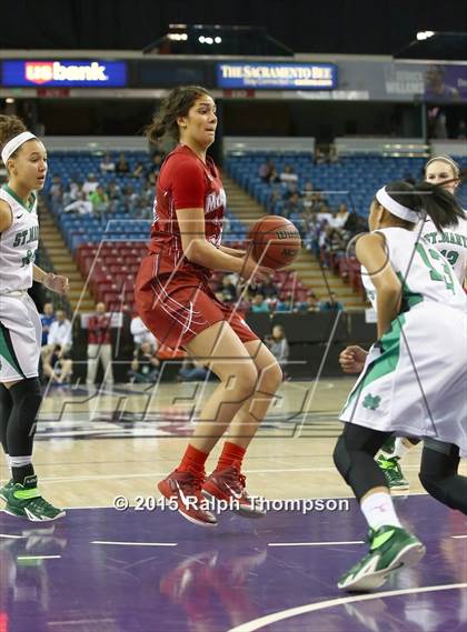 Thumbnail 3 in McClatchy vs. St. Mary's (CIF SJS D-1 Girls Final) photogallery.