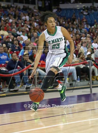 Thumbnail 2 in McClatchy vs. St. Mary's (CIF SJS D-1 Girls Final) photogallery.