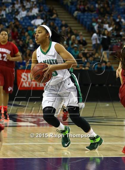Thumbnail 3 in McClatchy vs. St. Mary's (CIF SJS D-1 Girls Final) photogallery.