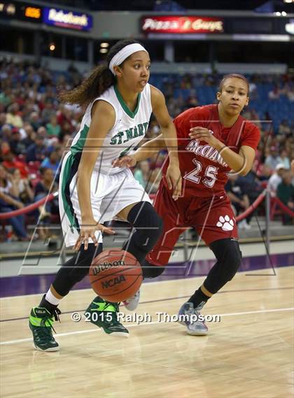 Thumbnail 1 in McClatchy vs. St. Mary's (CIF SJS D-1 Girls Final) photogallery.