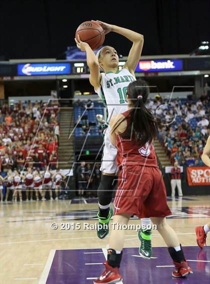 Thumbnail 1 in McClatchy vs. St. Mary's (CIF SJS D-1 Girls Final) photogallery.