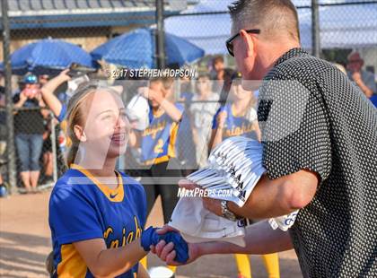 Thumbnail 3 in Ripon Christian vs. Stone Ridge Christian (CIF SJS D7 Final) photogallery.