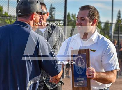 Thumbnail 2 in Ripon Christian vs. Stone Ridge Christian (CIF SJS D7 Final) photogallery.