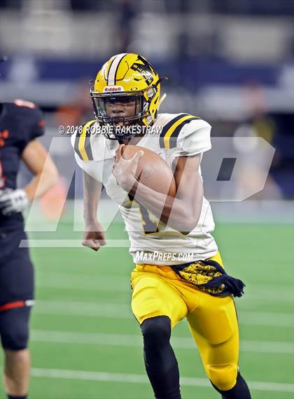 Thumbnail 3 in Aledo vs. Fort Bend Marshall (UIL 5A Division 2 Championship) photogallery.