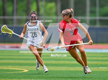Thumbnail 2 in Milton vs. Creekview (GHSA Division 2 Championship) photogallery.
