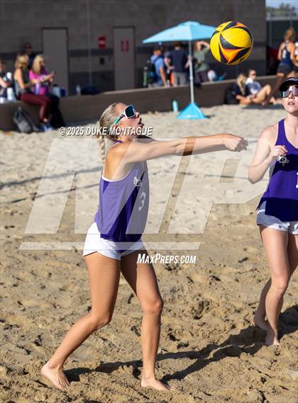Thumbnail 1 in Norte Dame Prep vs. Desert Vista (AIA 6A Pairs D-I RD2) photogallery.