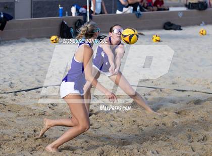 Thumbnail 2 in Norte Dame Prep vs. Desert Vista (AIA 6A Pairs D-I RD2) photogallery.