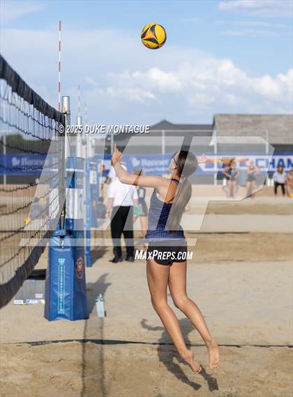 Thumbnail 1 in Norte Dame Prep vs. Desert Vista (AIA 6A Pairs D-I RD2) photogallery.