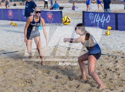 Thumbnail 1 in Norte Dame Prep vs. Desert Vista (AIA 6A Pairs D-I RD2) photogallery.