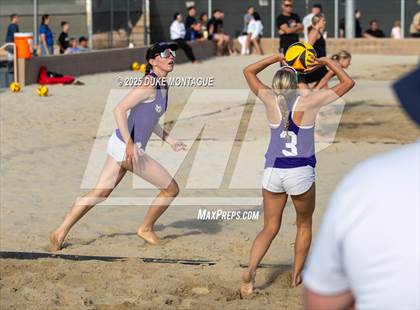 Thumbnail 1 in Norte Dame Prep vs. Desert Vista (AIA 6A Pairs D-I RD2) photogallery.