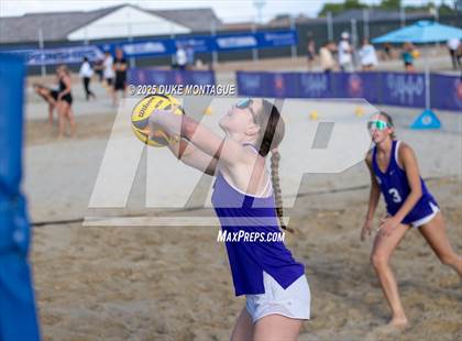Thumbnail 1 in Norte Dame Prep vs. Desert Vista (AIA 6A Pairs D-I RD2) photogallery.