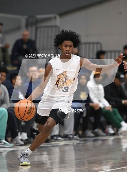 Thumbnail 2 in Lynwood vs. Pacifica Christian/Orange County (MLK Classic) photogallery.