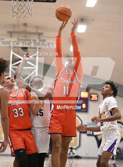 Thumbnail 1 in Lynwood vs. Pacifica Christian/Orange County (MLK Classic) photogallery.