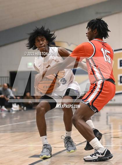 Thumbnail 1 in Lynwood vs. Pacifica Christian/Orange County (MLK Classic) photogallery.