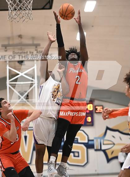 Thumbnail 1 in Lynwood vs. Pacifica Christian/Orange County (MLK Classic) photogallery.