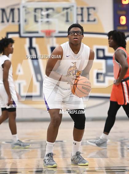 Thumbnail 2 in Lynwood vs. Pacifica Christian/Orange County (MLK Classic) photogallery.