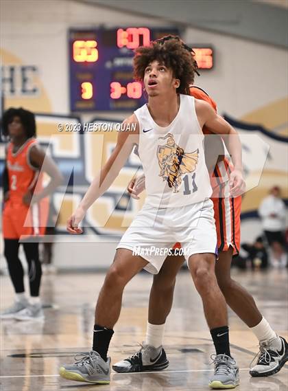 Thumbnail 3 in Lynwood vs. Pacifica Christian/Orange County (MLK Classic) photogallery.