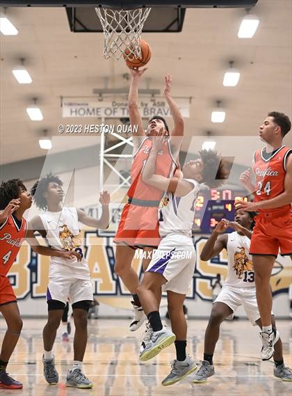Thumbnail 1 in Lynwood vs. Pacifica Christian/Orange County (MLK Classic) photogallery.