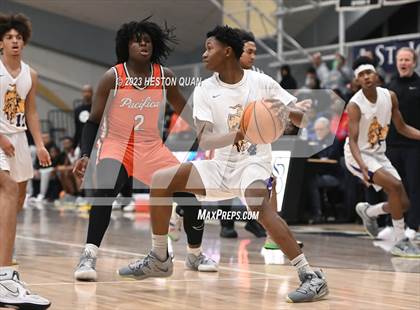 Thumbnail 3 in Lynwood vs. Pacifica Christian/Orange County (MLK Classic) photogallery.
