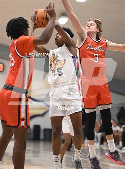 Thumbnail 3 in Lynwood vs. Pacifica Christian/Orange County (MLK Classic) photogallery.