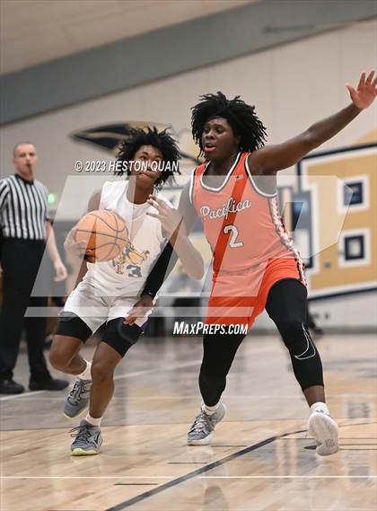 Thumbnail 1 in Lynwood vs. Pacifica Christian/Orange County (MLK Classic) photogallery.