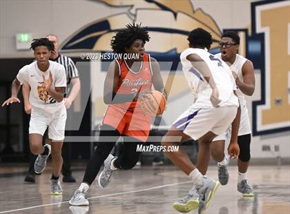 Thumbnail 1 in Lynwood vs. Pacifica Christian/Orange County (MLK Classic) photogallery.