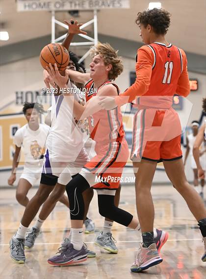 Thumbnail 1 in Lynwood vs. Pacifica Christian/Orange County (MLK Classic) photogallery.