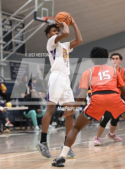 Thumbnail 3 in Lynwood vs. Pacifica Christian/Orange County (MLK Classic) photogallery.