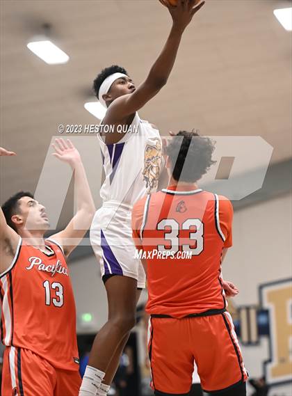 Thumbnail 1 in Lynwood vs. Pacifica Christian/Orange County (MLK Classic) photogallery.