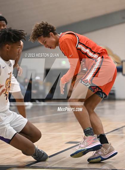 Thumbnail 1 in Lynwood vs. Pacifica Christian/Orange County (MLK Classic) photogallery.