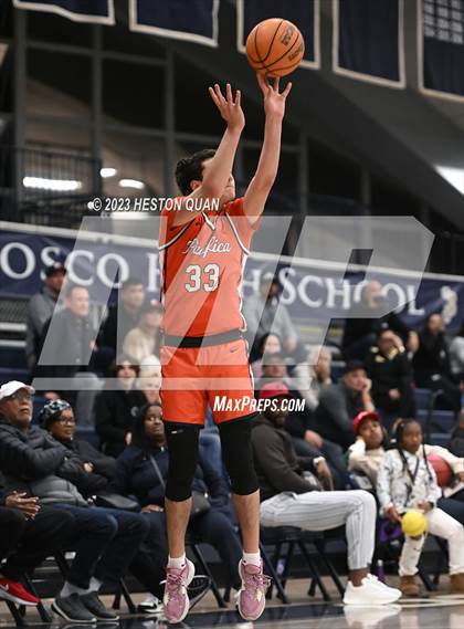 Thumbnail 1 in Lynwood vs. Pacifica Christian/Orange County (MLK Classic) photogallery.