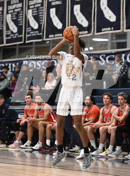 Thumbnail 3 in Lynwood vs. Pacifica Christian/Orange County (MLK Classic) photogallery.