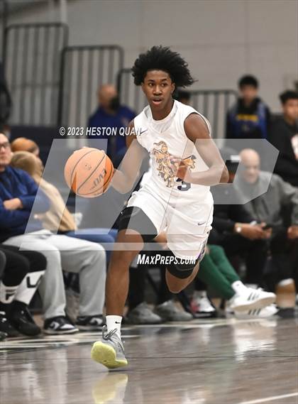 Thumbnail 1 in Lynwood vs. Pacifica Christian/Orange County (MLK Classic) photogallery.