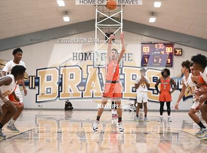 Thumbnail 3 in Lynwood vs. Pacifica Christian/Orange County (MLK Classic) photogallery.