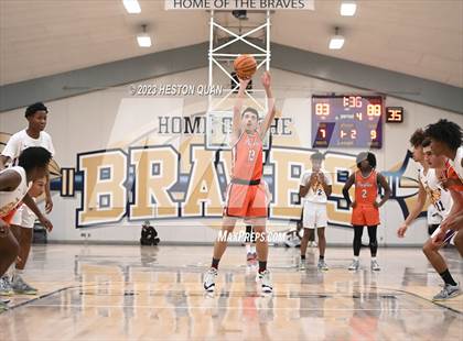 Thumbnail 2 in Lynwood vs. Pacifica Christian/Orange County (MLK Classic) photogallery.
