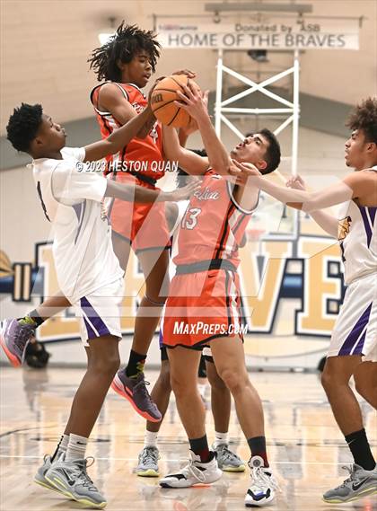 Thumbnail 3 in Lynwood vs. Pacifica Christian/Orange County (MLK Classic) photogallery.