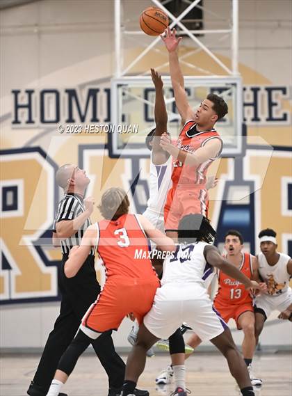 Thumbnail 1 in Lynwood vs. Pacifica Christian/Orange County (MLK Classic) photogallery.