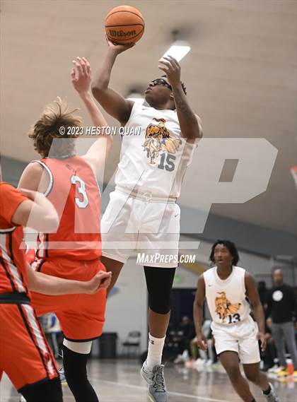 Thumbnail 3 in Lynwood vs. Pacifica Christian/Orange County (MLK Classic) photogallery.