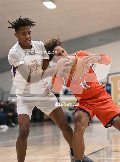 Thumbnail 2 in Lynwood vs. Pacifica Christian/Orange County (MLK Classic) photogallery.
