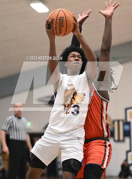 Thumbnail 1 in Lynwood vs. Pacifica Christian/Orange County (MLK Classic) photogallery.