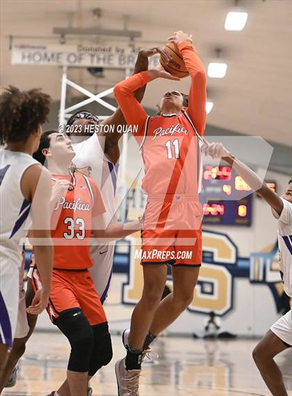 Thumbnail 2 in Lynwood vs. Pacifica Christian/Orange County (MLK Classic) photogallery.
