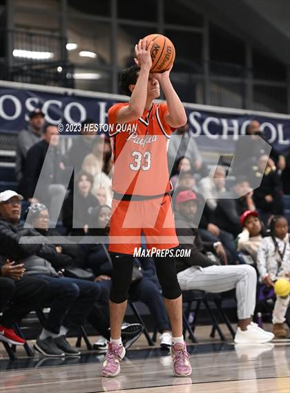 Thumbnail 3 in Lynwood vs. Pacifica Christian/Orange County (MLK Classic) photogallery.