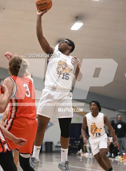 Thumbnail 1 in Lynwood vs. Pacifica Christian/Orange County (MLK Classic) photogallery.
