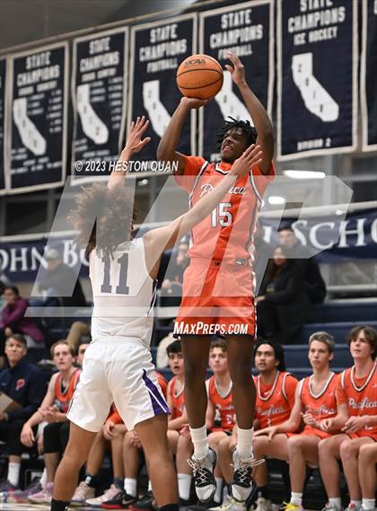 Thumbnail 1 in Lynwood vs. Pacifica Christian/Orange County (MLK Classic) photogallery.
