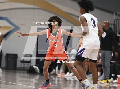 Thumbnail 3 in Lynwood vs. Pacifica Christian/Orange County (MLK Classic) photogallery.